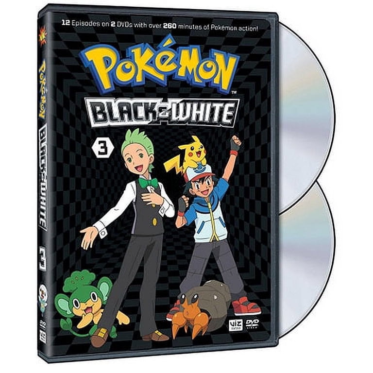 Pokemon Black and White Set 3 (DVD Set) [DVD] - Walmart.com