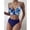 Blue, variant on Swimming Costume Women Swimwears Platform Competitor Analysis Contemporary Brazilian Push Up Bandeau Swimsuit for Women Black S