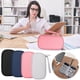 thumbnail image 1 of Bolsa organizadora para cables de datos | Estuche para almacenamiento de auriculares | Tejido resistente al agua | 2 compartimentos | Funda para accesorios electrónicos de viaje | 8.7 x 5.1 x 1.6, 1 of 7