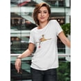 thumbnail image 2 of Teddy Bear Dreaming About Honey T-Shirt Women -Image by Shutterstock, Female Large, 2 of 4