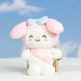thumbnail image 1 of Sanrio Sweet Smile-llavero de My Melody Cinnamoroll, accesorios de dibujos animados, regalo de Halloween, Kuromi My Melody, 15cmNN028-1 Fivean Toy model, 1 of 2