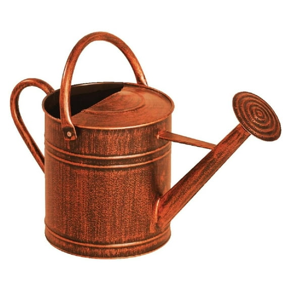 84872 2 Gallon Brushed Bronze Watering Can