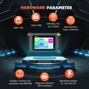 FCAR F802 Heavy Duty Truck Scanner All System Diagnostic Tool DPF Regeneration Oil Reset Service HD OBD Diesel Truck & Car 2 in 1 Code Reader OBD2 Scanner Automotive Scanner Full OBDII Functions
