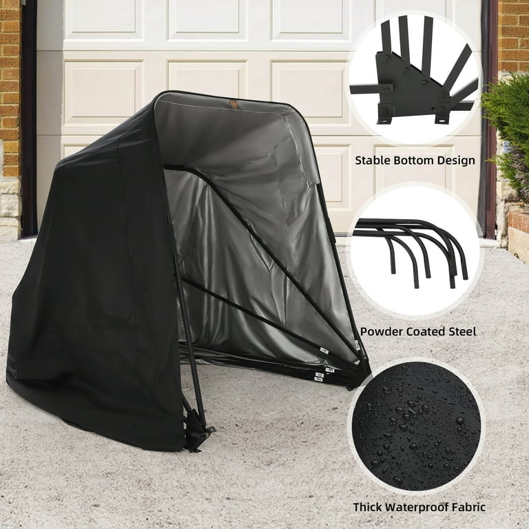 COZONY Heavy Duty Motorcycle Storage Shed，Bicycle Cover