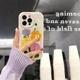 thumbnail image 2 of For iPhone 14 Pro Embroidery Bouquet Phone Case Silicone Protective Phone Cover, 2 of 5