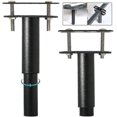 thumbnail image 1 of 2pcs Adjustable Height Center Support Leg For Bed Frame, Bed Center Slat Heavy, 1 of 5