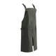 thumbnail image 1 of Delantal de cocina para hornear, delantal de Chef, ropa de trabajo para restaurante y café, delantal de cocina para estudio, floristería, peluquero, , Verde perfecl delantal, 1 of 8