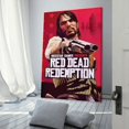 thumbnail image 3 of Red Dead Redemption Cuadro decorativo colgante - Arte de pared - Póster enmarcado - Decoración de pared - Regalos para familia, amigos y aficionados 20*30 cm, 3 of 6