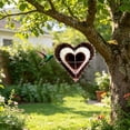 thumbnail image 4 of Handmade Fiber Bird Nesting Heart Birds Material Holder For Outside Nester Design Winter Shelter For Wild Birds Season Outdoor Vi, 4 of 6