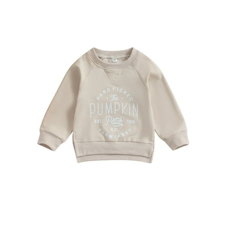 

Emmababy Halloween Clothes: Letter Print Tops for Toddler Girls and Boys