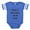 Royal Blue, variant on CafePress - Proof Of Intelligent Life On Earth Baby Football B - Cute Infant Baby Football Bodysuit
