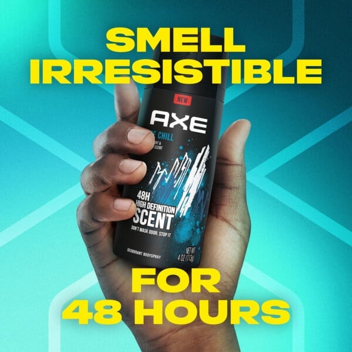 AXE Ice Chill 48H High Definition Scent Deodorant Body Spray 4.0 Oz