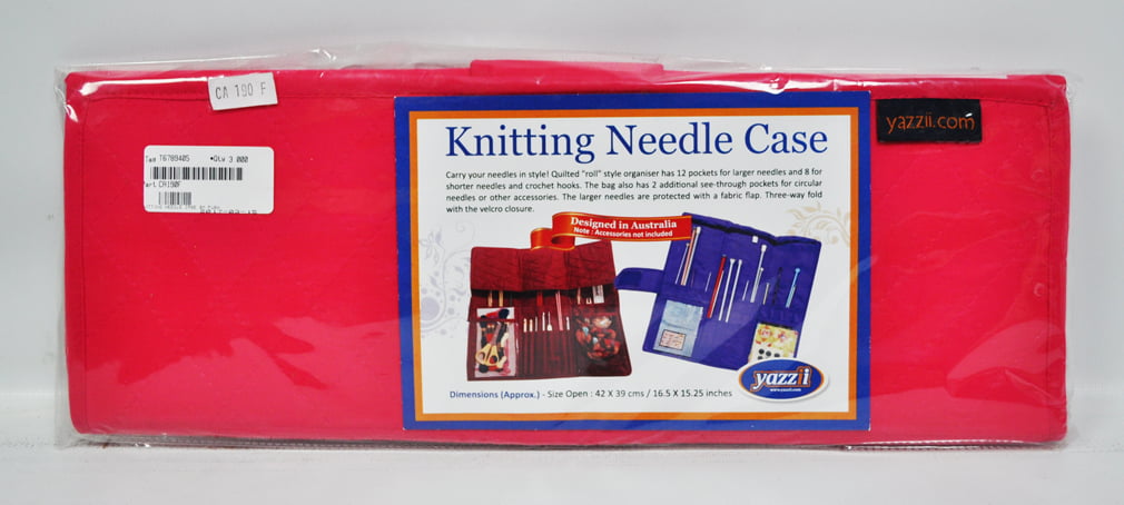 Yazzii Knitting Needle Case Small CA 190 Fuchsia 