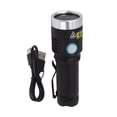 thumbnail image 2 of Pet Urine Detection Lights,  Flashlight Aluminium Alloy Black  Filter Lens Battery Powered  For Resin Curing, 2 of 8