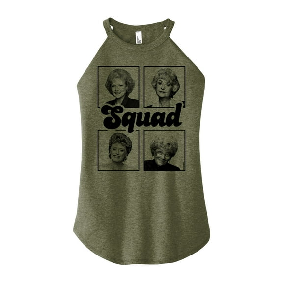 Golden Girls - Squad - Juniors High Neck Tank Top