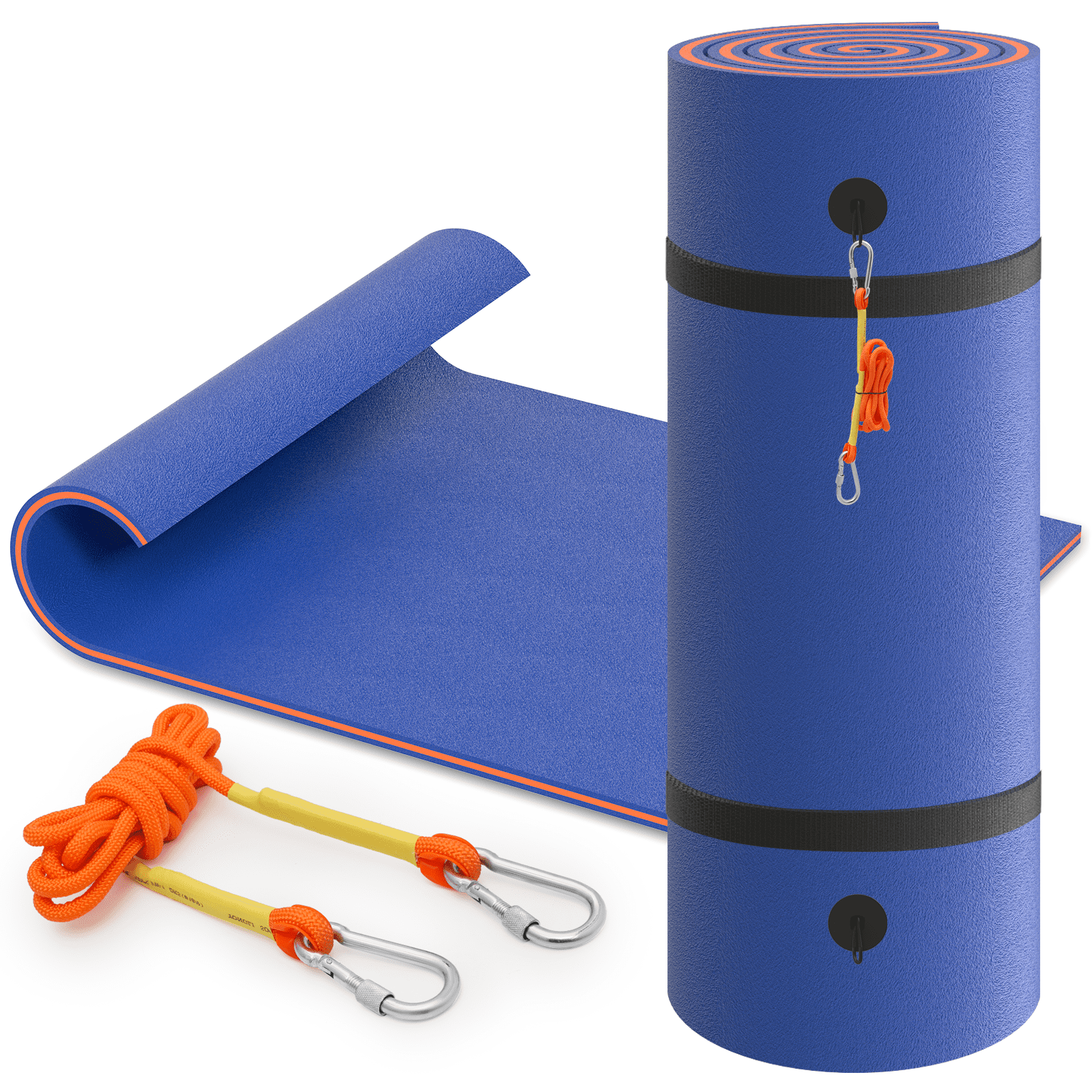 MADOG Water Floating Mat Foam Pad, 9x6FT Bouncy TearResistant XPE Foam