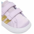 thumbnail image 3 of Tenis Adidas Grand Court Elsa I para Niñas Pequeñas. JQ4356 lila 13, 3 of 7