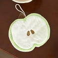 thumbnail image 5 of Mouliraty Apples Fruit Hand Towel Can Be Hung Without Shedding Super Absorbent Kitchen Supplies Children's Squares Towel Hand Towel, 5 of 6