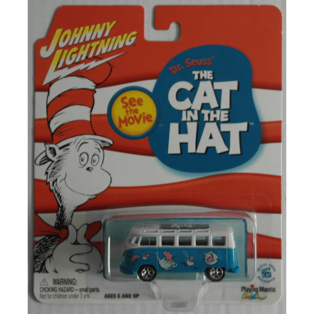 Johnny Lightning – VW Bus Cat in The Hat Dr Seuss - Walmart.com