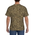 thumbnail image 2 of Rocae Leopard1 for Men's Moisture-Wicking Crew Tee - T-Shirt for Sports, Outdoor Activities, and Casual Wear, 2 of 9