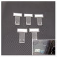 thumbnail image 3 of Scienceny 5PCS Stick On Ticket de Estacionamiento Clip de Parabrisas Abrazadera Pantalla de Pago Permiso de Parabrisas Multas Titular de Notas Kits de molduras para tableros de automóviles, 3 of 6