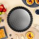 thumbnail image 2 of 4 Pack Quiche Tart Pan,5 Inch Round Perforated Pizza Baking Tray Non-Stick Tart Tin with Holes for C, 2 of 5