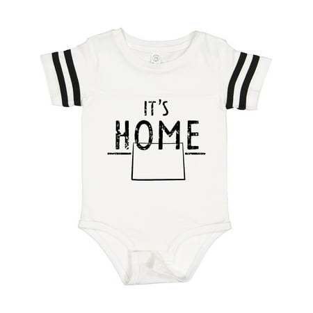 

Inktastic It s Home- State of Colorado Outline Distressed Text Gift Baby Boy or Baby Girl Bodysuit