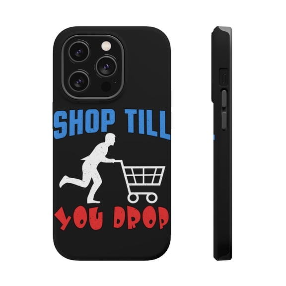 DistinctInk Tough Case for Apple iPhone 15 PRO (6.1" Screen), Compatible with MagSafe Charging - Shop Till You Drop