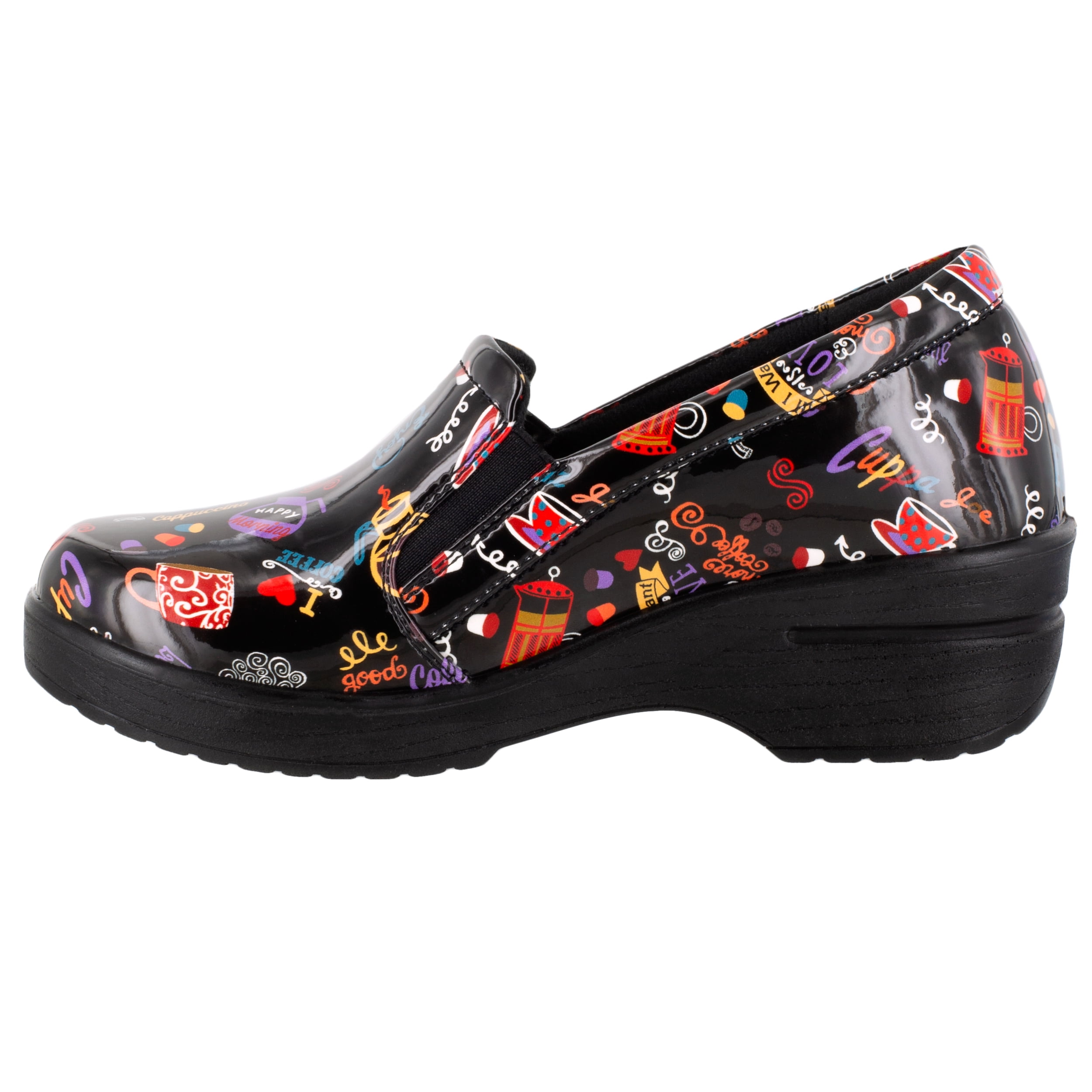 Easy Works by Easy Street Leeza Women's Slip Resistant Clog Work Shoe