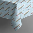 thumbnail image 5 of Light Blue Unicorn Rainbow Pattern Square Tablecloth,Waterproof Square Table Cover,Wipeable Spillproof Washable Table Cover for Home Kitchen Party Decor 42"X42"(107x107cm), 5 of 6