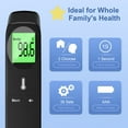 thumbnail image 2 of ZOUYUE No-Touch Thermometer for Adults and Kids,FSA/HSA Eligible,Fast Accurate Digital Thermometer with Fever Alarm & Silent Mode,Easy-to-use for Babies,Kids,& Elderly, 2 of 6