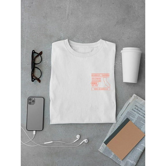 California State Style Beach T-shirt Men's -SelectDesign