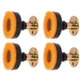 thumbnail image 1 of Nivelador De Patas, Rosca Ajustable Fácil De Instalar Base Ancha Versátil Reduce La Vibración Pies Niveladores Flexibles Y Resistentes Con Tornillos Para Muebles, 1 of 7