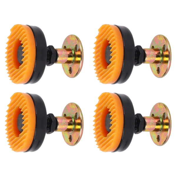 Nivelador De Patas, Rosca Ajustable Fácil De Instalar Base Ancha Versátil Reduce La Vibración Pies Niveladores Flexibles Y Resistentes Con Tornillos Para Muebles
