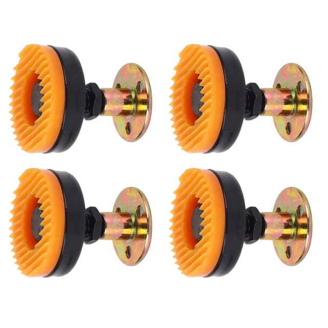 Nivelador De Patas, Rosca Ajustable Fácil De Instalar Base Ancha Versátil Reduce La Vibración Pies Niveladores Flexibles Y Resistentes Con Tornillos Para Muebles
