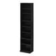 thumbnail image 1 of Torre de almacenamiento multimedia Furinno JAYA Space Saving Espresso, 1 of 7