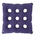thumbnail image 1 of Cojín inflable Happon para silla de ruedas, paquete de 1, color azul oscuro, con bomba manual, colchón de aire transpirable para estar sentado durante largos periodos., 1 of 6