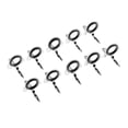 thumbnail image 2 of 10 piezas de doble pierna, guía de caña de , anillos de línea de ojos, puntas superiores para el kit de reparación de construcción de varillas, DYNWAVEMX  Anillo guía de caña de pescar, 2 of 7