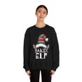 thumbnail image 3 of Baker Elf Christmas Unisex Sweatshirt, S-2XL Holidays Xmas Elves, 3 of 9