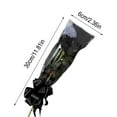 thumbnail image 2 of Gothic Halloween Rose Bouquet – Artificial Black/Red Roses for Horror Party Home Decorations, 2 of 5