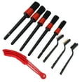 thumbnail image 4 of Brosse à Poussière, 9 Pcs/ensemble Brosses de Détail Sans Rayures pour Intérieur Extérieur Automobile, 4 of 8