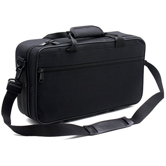 Raindrops 1Set Clarinet Storage Box Oxford Cloth Foam Shockproof Carrying Bag For Musical Instruments