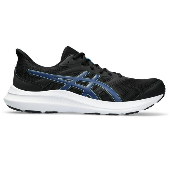 ASICS Men's JOLT 4 Running Shoe, 11.5, Black/Blue Expanse