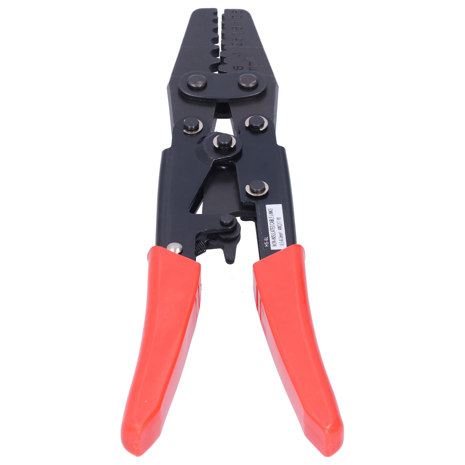 Ratchet Plier Tool Terminal Crimping Stripper Industrial Hardware HS‑6L 0.5-6mm² 