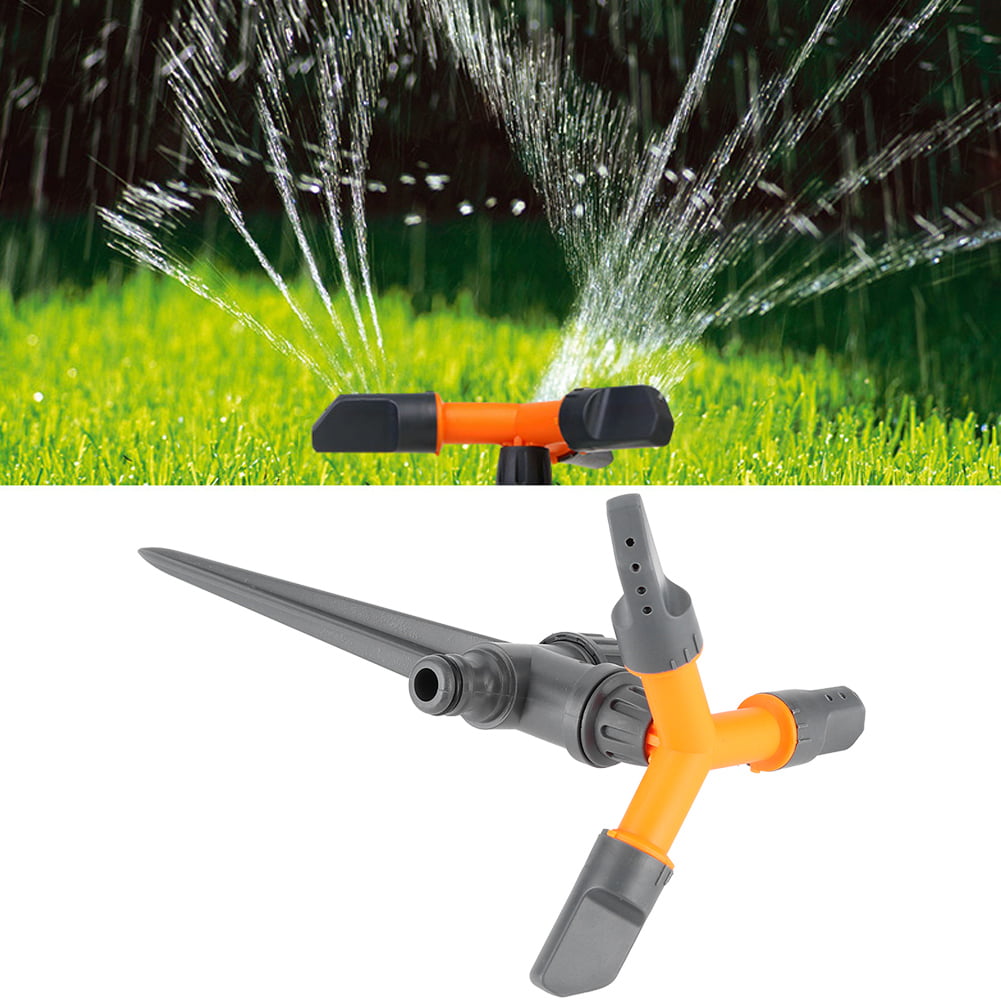 Automatic Rotating Watering Sprayer Easy Install for Tea Garden Forestry Garden Lawn Farmland Forest Irrigation Sprinkler