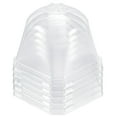 thumbnail image 1 of Uxcell 7cm x 7cm Jardín Cloche Dome Cubierta de Plástico Humedad Protector de Plantas Transparente 5 Paquete, 1 of 1