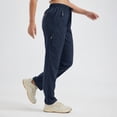 thumbnail image 3 of MASKERT Women's Hiking Pants-29" Lightweight Quick Dry Sweatpants Casual Safari Work Travel Outdoor Clothes Navy Blue（Size XS-XXXL）, 3 of 10