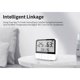 thumbnail image 3 of Seitruly Termómetro WiFi Tuya, higrómetro Digital de habitación ajustable para interiores, Sensor de temperatura, enlace inteligente, reloj Electrónica, 3 of 6