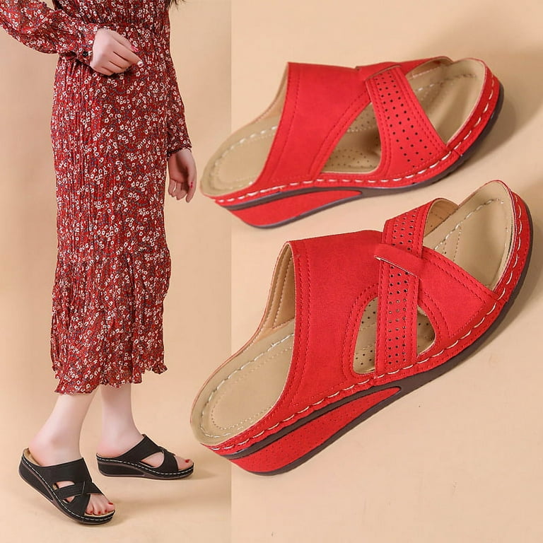 Old hotsell lady sandals