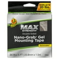 thumbnail image 4 of Duck Max .94 in. x 5 ft. Nano Grab Gel Mounting Tape, 1 pack, 4 of 16